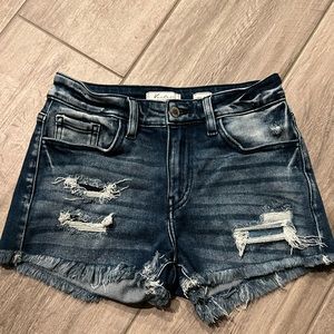 Kan Can signature mid rise shorts size 26